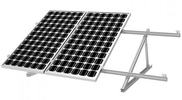Adjustable Portrait frames for ground mount & flat roof